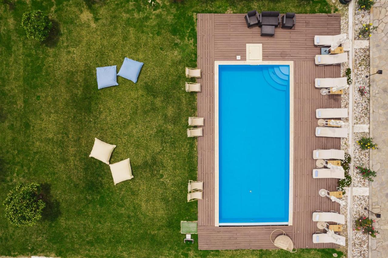 Kalisun Pool House By Georgalas Nea Kallikrateia Eksteriør bilde